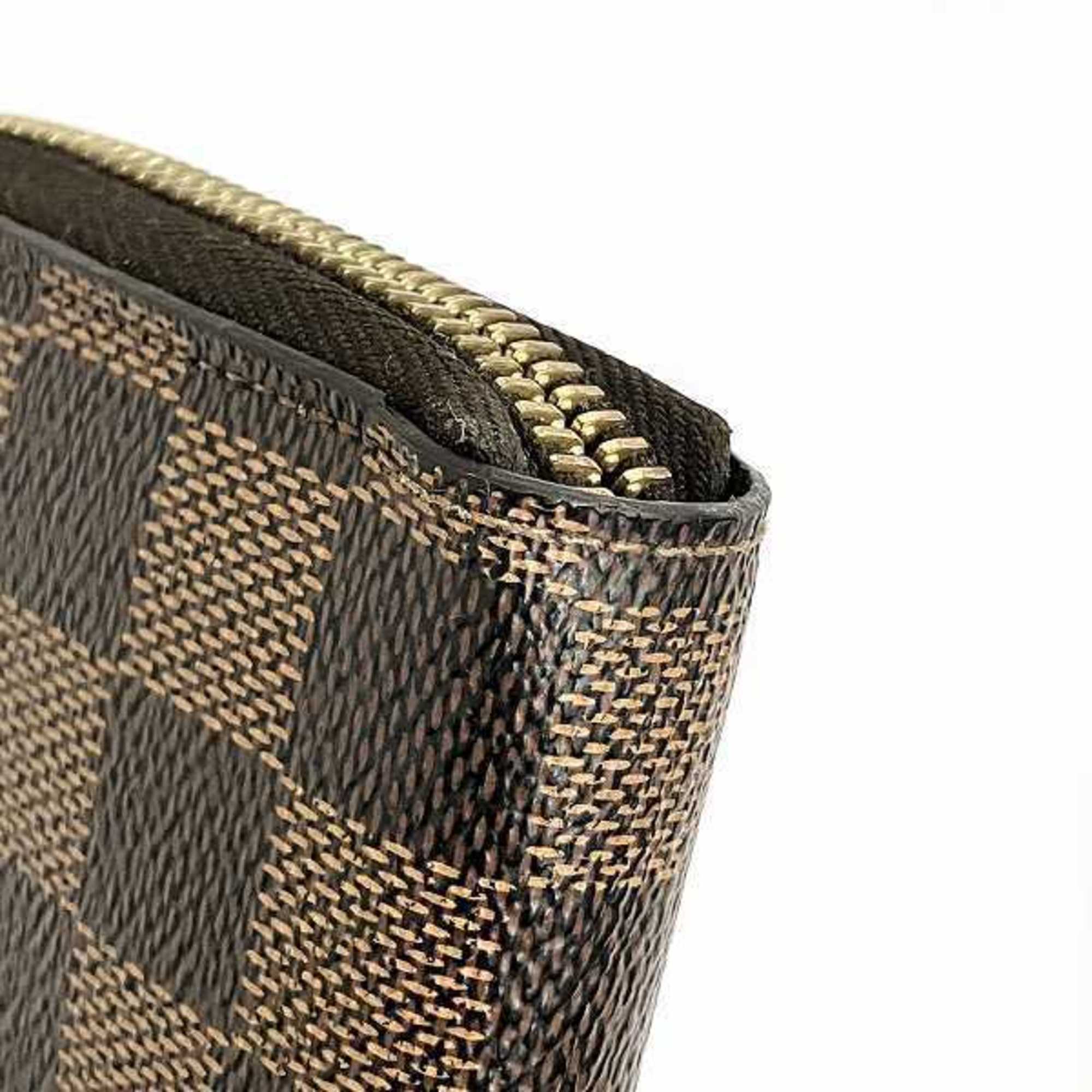 Louis Vuitton Damier Zippy Wallet N60015 Round Long for Men and Women