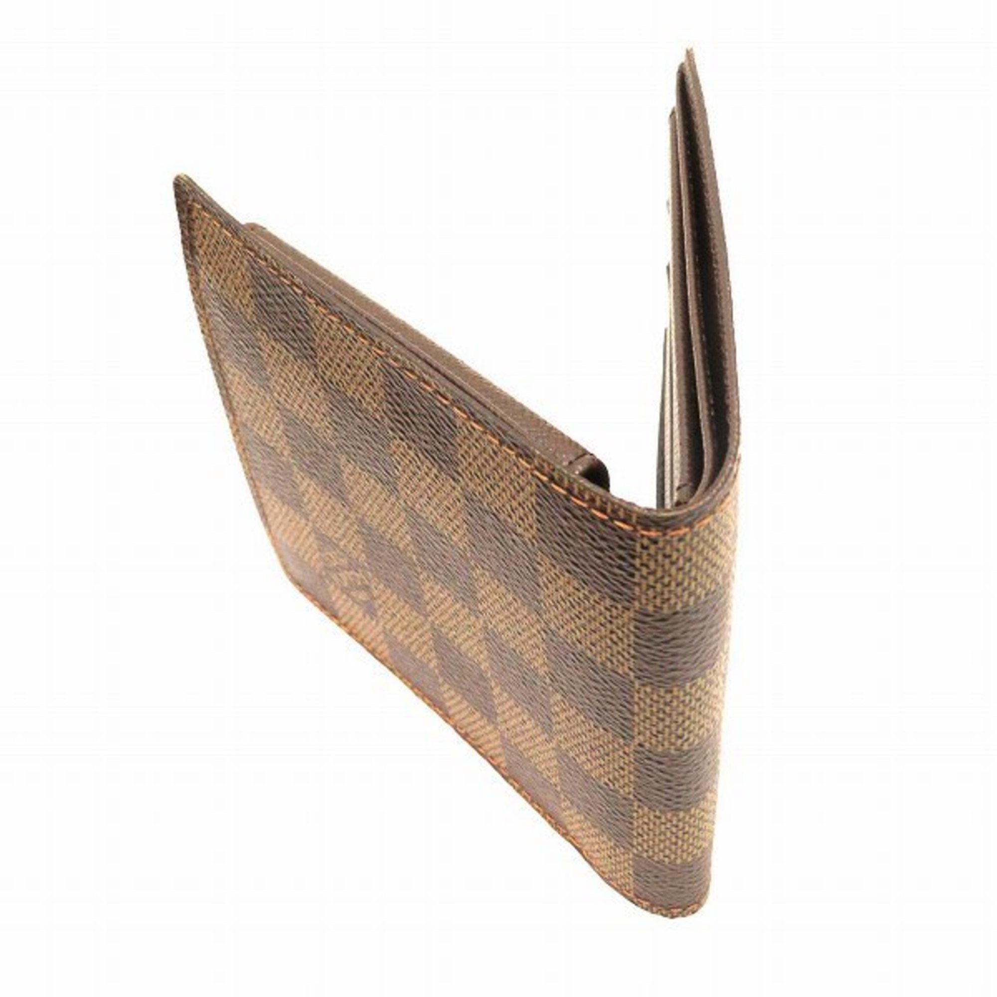 Louis Vuitton Damier Portefeuille Marco N61675 Bi-fold Wallet for Men and Women