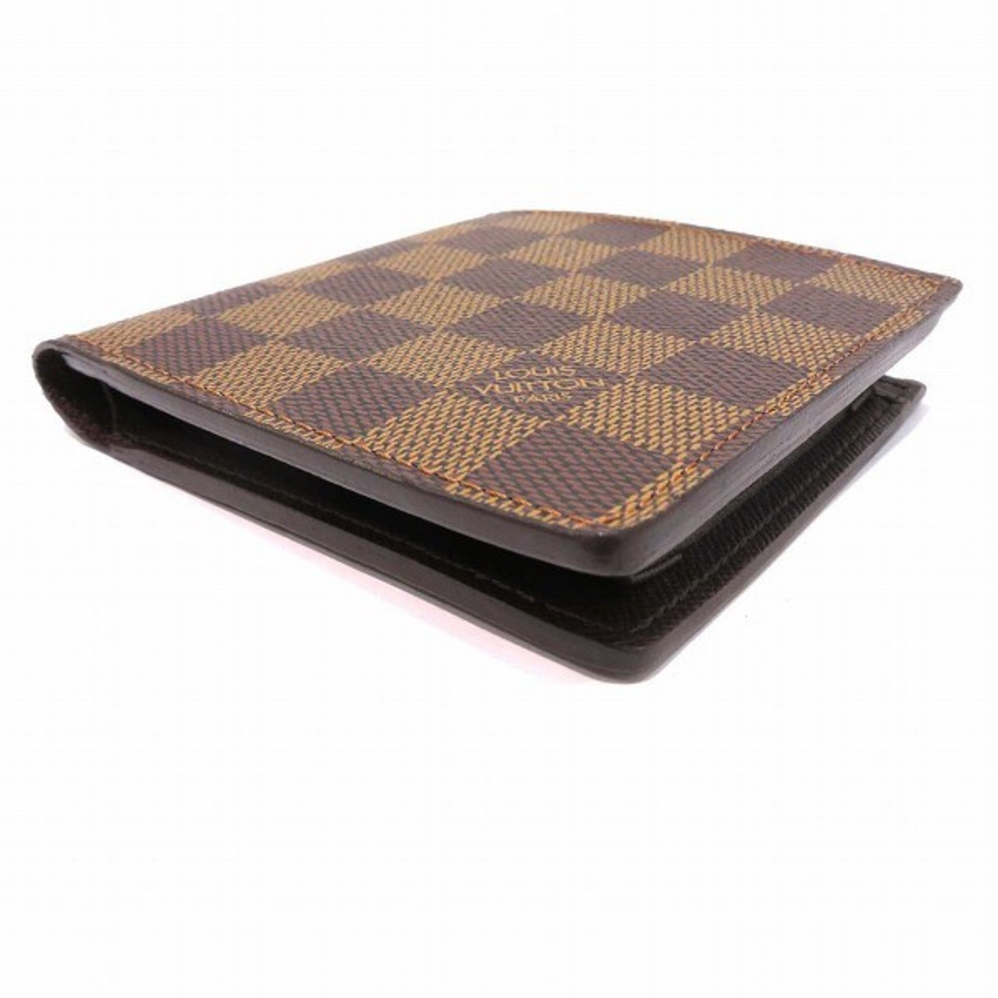 Louis Vuitton Damier Portefeuille Marco N61675 Bi-fold Wallet for Men and Women