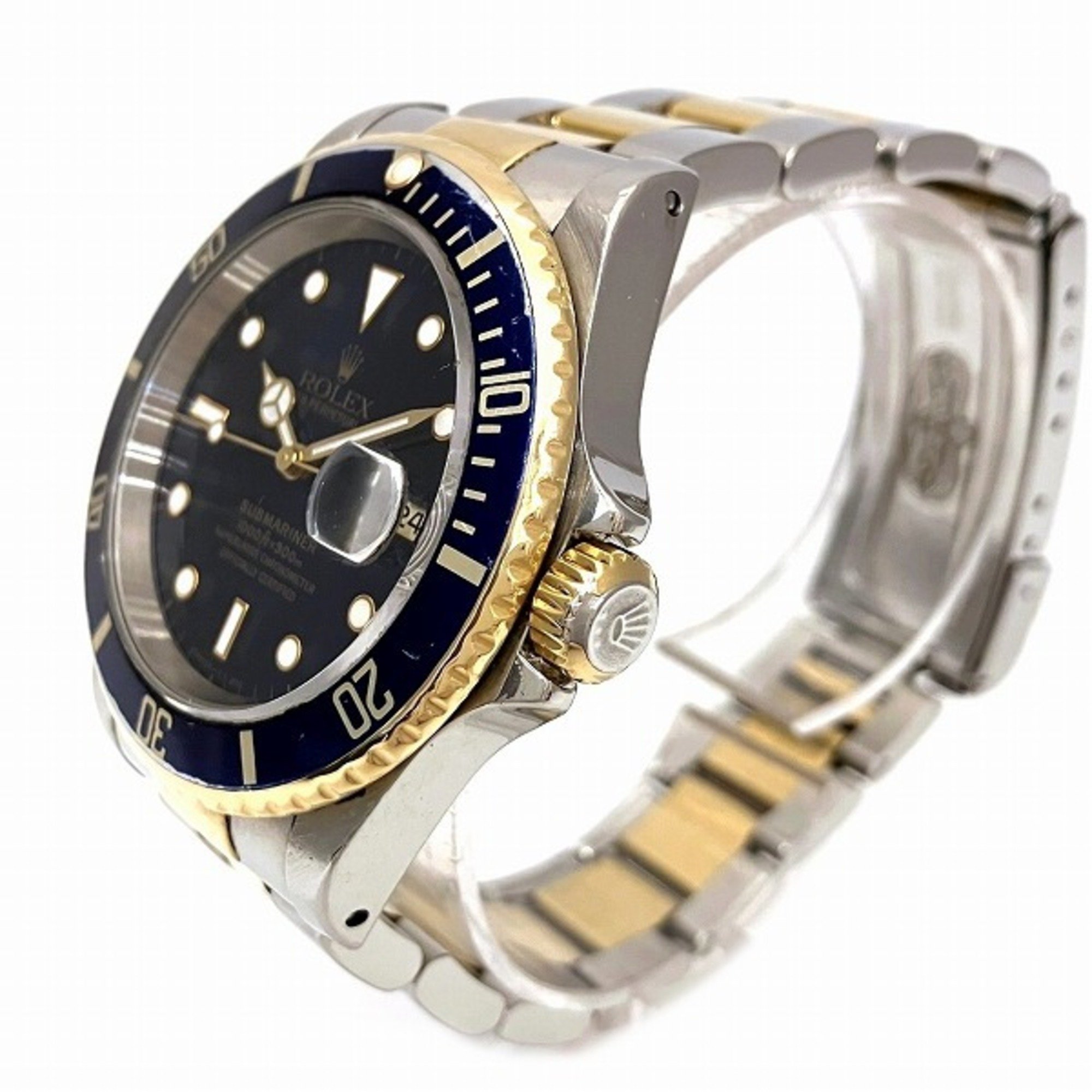 Rolex Submariner 16613 Automatic U-number Watch Men's