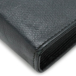 CHANEL Coco Button Cigarette Case IQOS Mobile Pouch Leather Black A20911