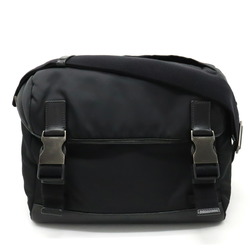 PRADA Prada Shoulder Bag Nylon Leather NERO Black Purchased at an overseas duty-free shop VA1063