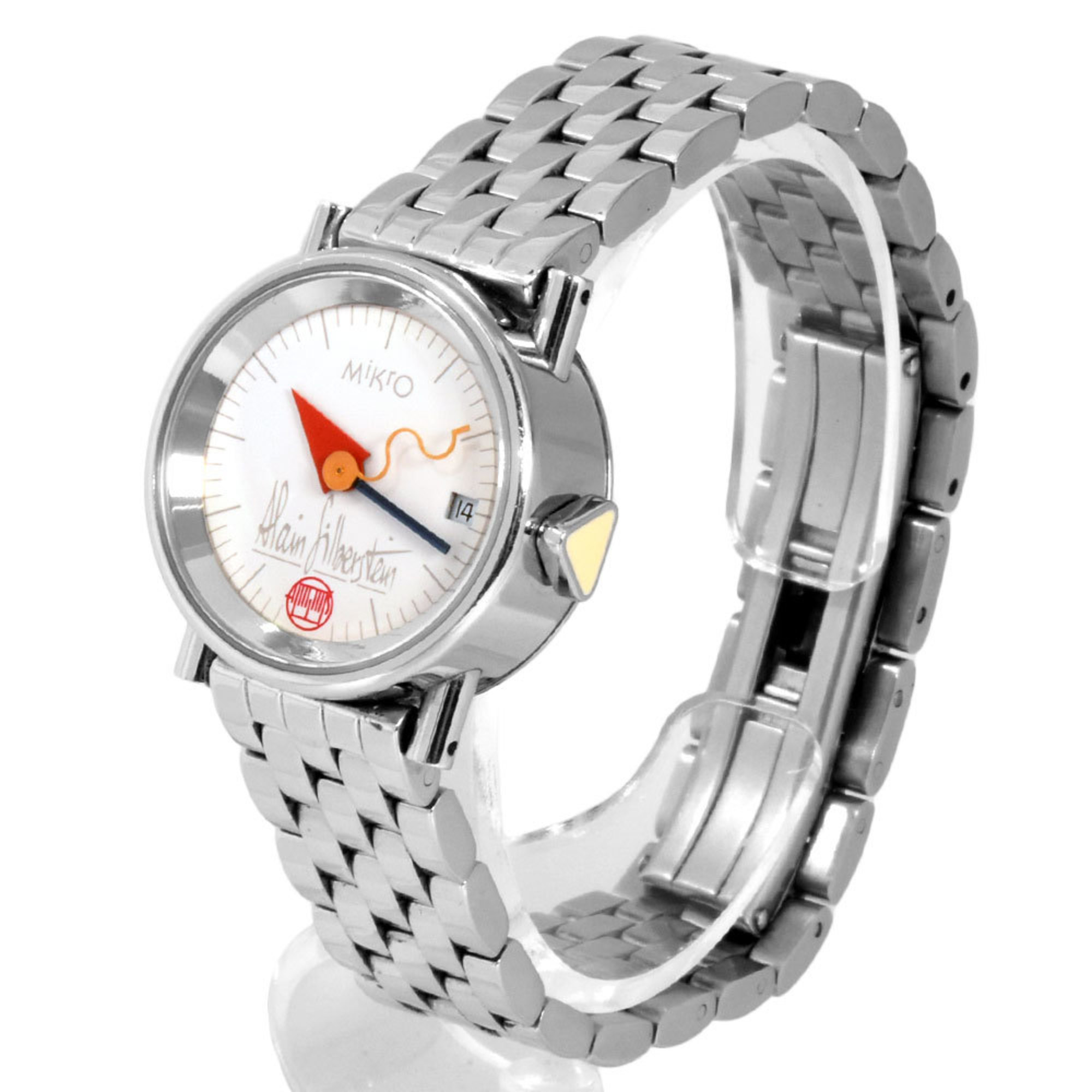 Alain Silberstein MIKRO Automatic Watch, White Dial, Women's, Limited Edition 999 ITBHDHWAKXM8