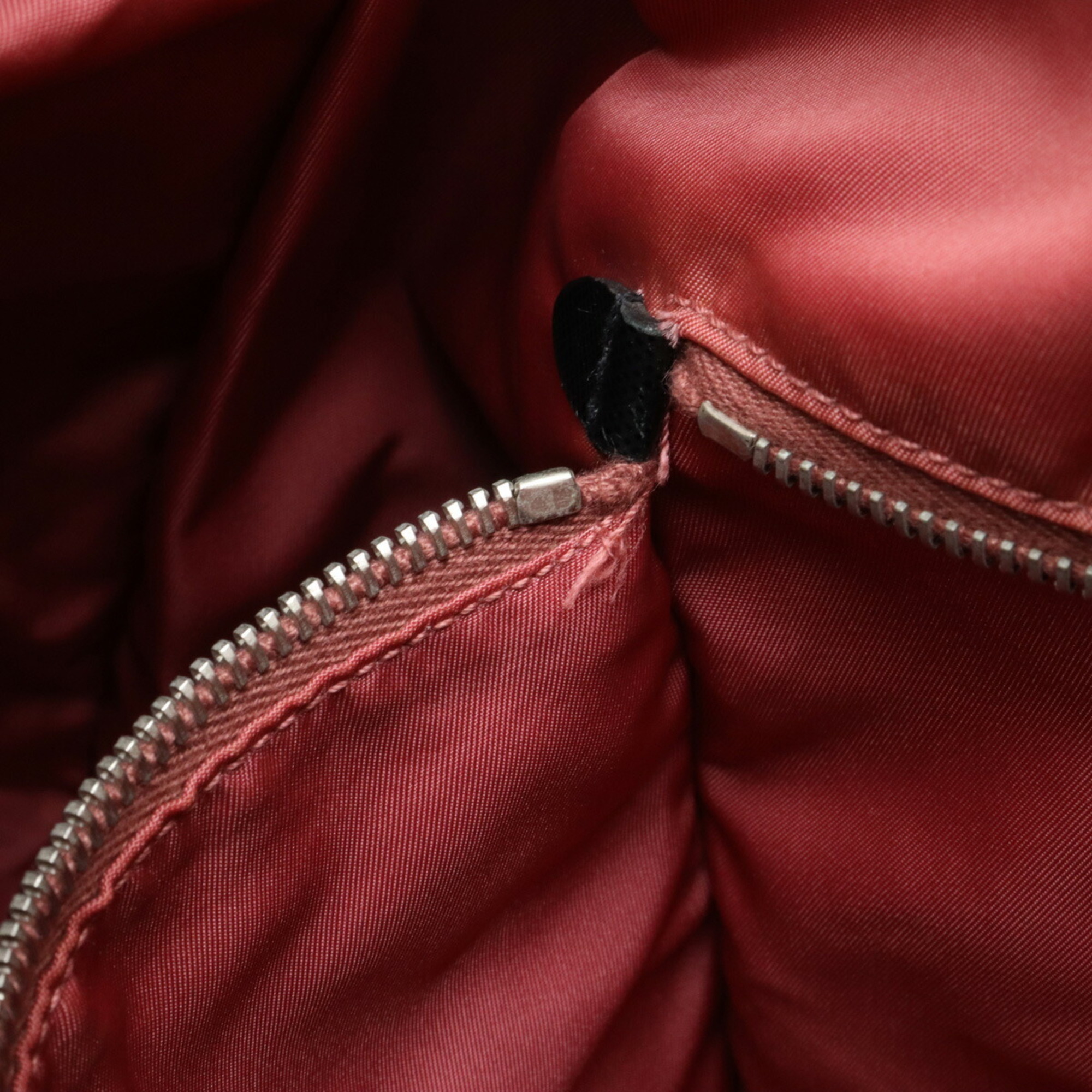 PRADA Prada Shoulder Bag Nylon Leather NERO Black BT0687