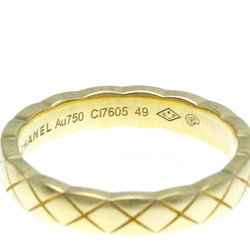 Chanel Coco Crush Ring Mini Model Yellow Gold (18K) Fashion No Stone Band Ring Gold