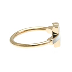 Tiffany T Wire Ring Pink Gold (18K) Fashion Shell Band Ring Pink Gold