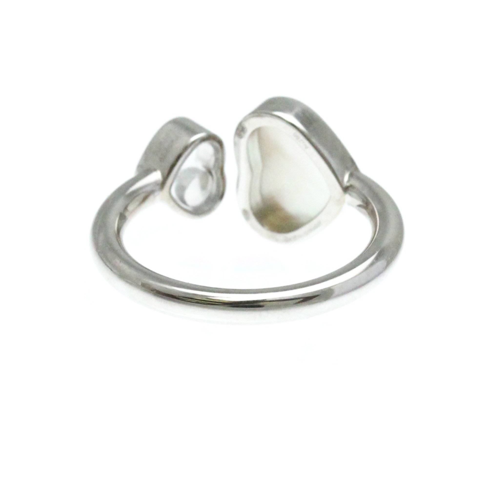 Chopard Happy Diamond Heart 829482 White Gold (18K) Fashion Shell Band Ring Silver