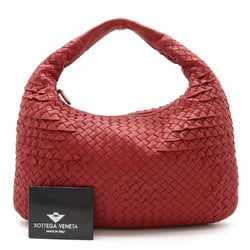 BOTTEGA VENETA Bottega Veneta Intrecciato Hobo Bag Shoulder Leather Red