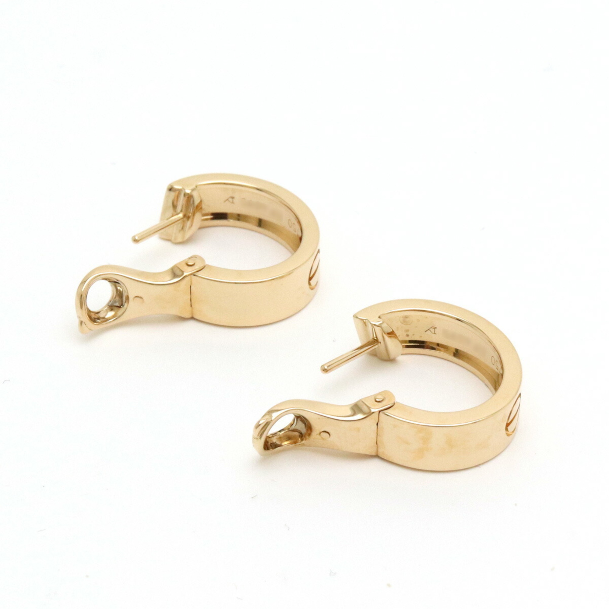 Finished Cartier LΘVE LOVE Earrings in 18K Yellow Gold B8022500