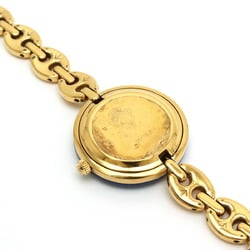 GUCCI Gucci Change Bezel White Dial GP Gold Plated Women's Quartz Watch 11/12.2