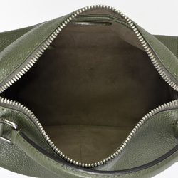 FENDI Selleria Ray Handbag with Shoulder Strap Leather 8BL137 Olive Green IT3CFBD1XYUW