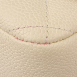 CHANEL Matelasse Shoulder Bag, Caviar Skin, Off-White, 8-digit, 20-series (manufactured in 2014) ITKNVA7GPAI0