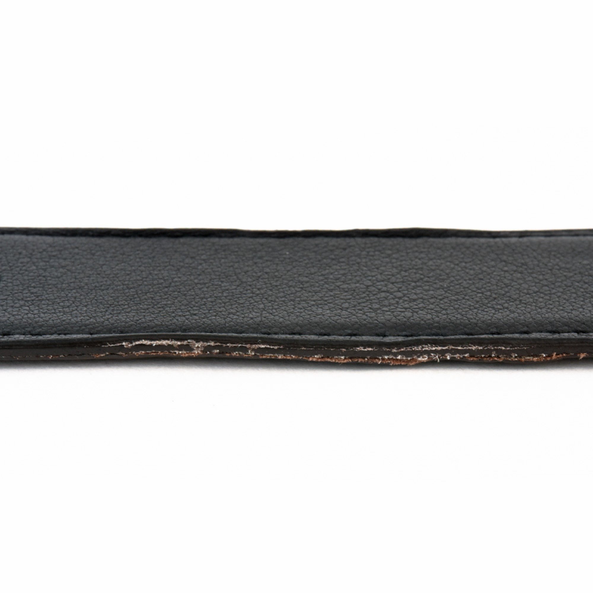 Hermes Touareg H Belt, Epsom Leather, Swift, Silver 925, 105cm, T Engraved, Brown, Reversible, Men's ITZR91NUEH40