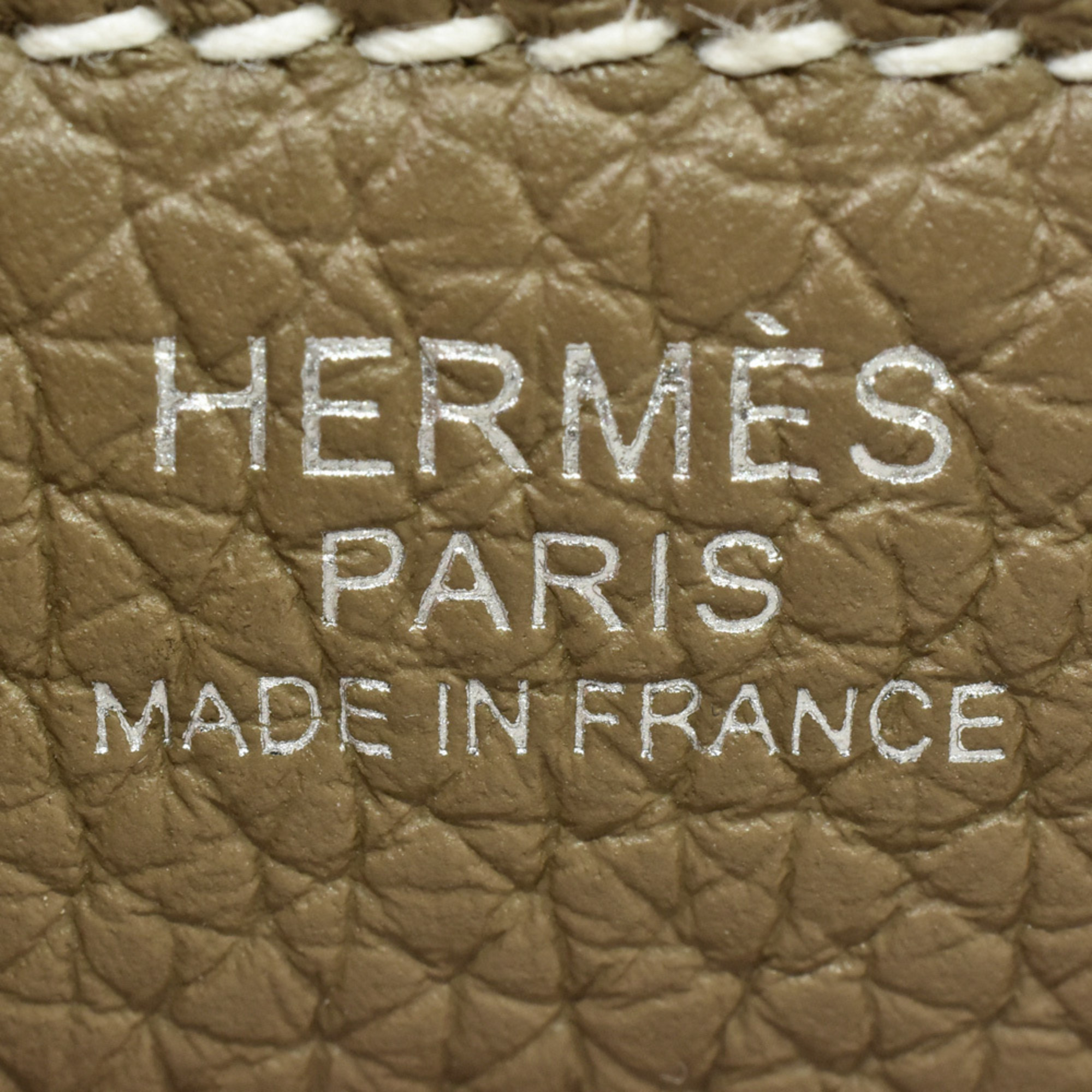 Hermes HERMES Cabas Serie 46 Tote Bag Taurillon Clemence U Stamp Etoupe ITVBS1JS7AJS
