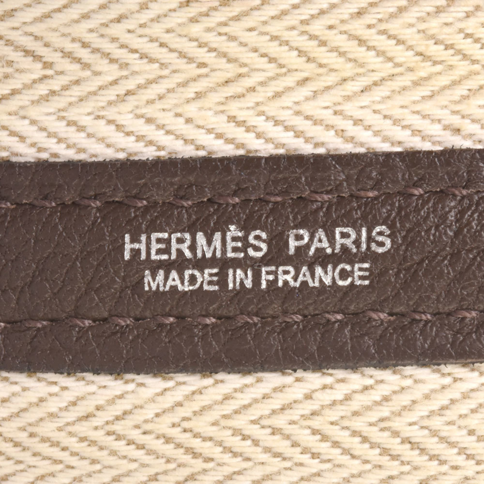 Hermes HERMES Garden 36 PM Tote Bag Negonda T Stamp Ebene Made around 2015 IT9QSDUJV02X