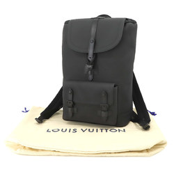 Louis Vuitton Christopher Backpack Taurillon Leather Black M58644 RFID Slim