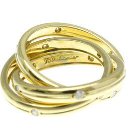 Cartier Constellation Ring Yellow Gold (18K) Fashion Diamond Band Ring Gold