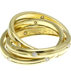 Cartier Constellation Ring Yellow Gold (18K) Fashion Diamond Band Ring Gold