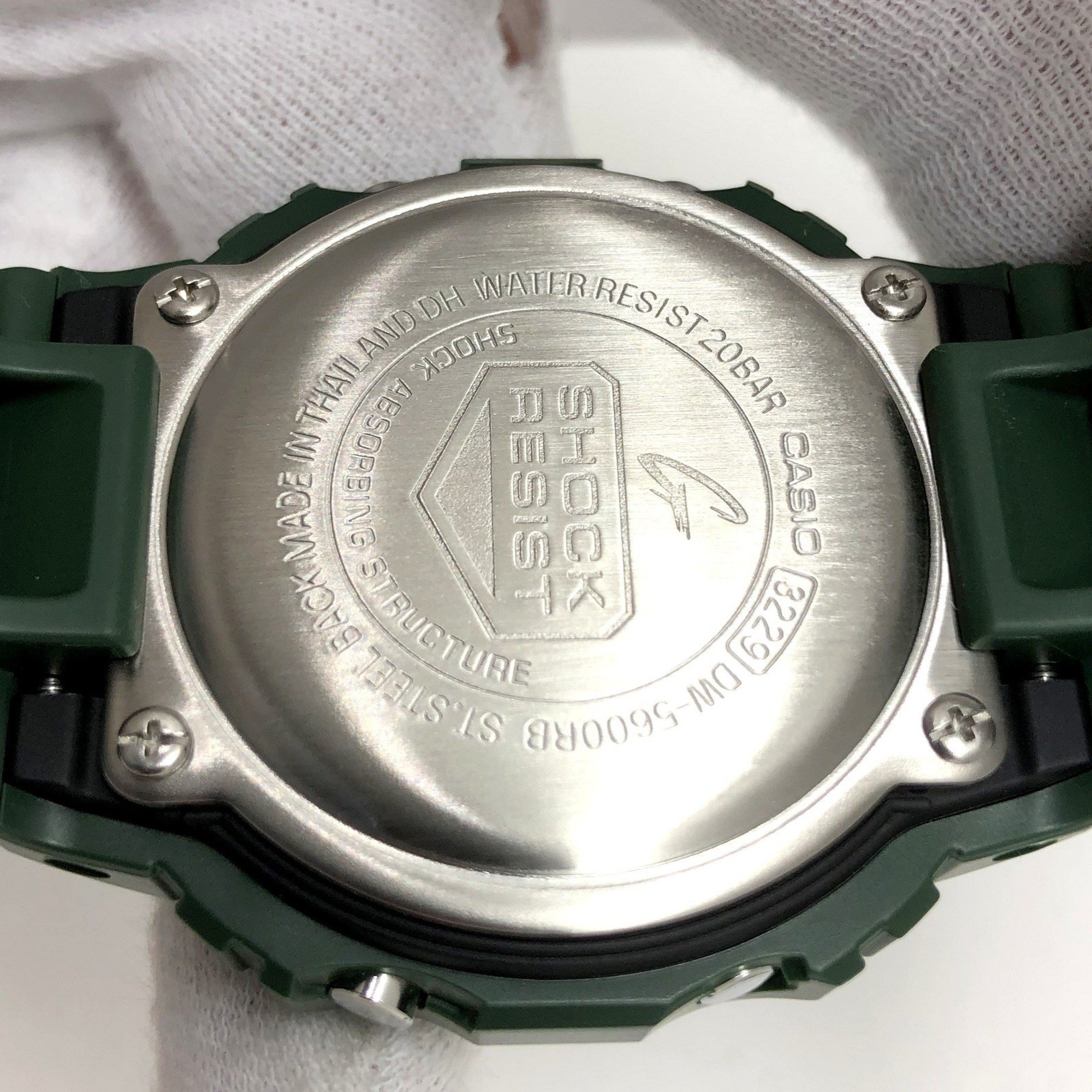 G-SHOCK CASIO Watch DW-5600RB-3JF Early Color Revival Digital Quartz Green Men's Mikunigaoka Store ITJERZBCUUZI