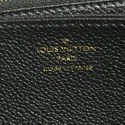 LOUIS VUITTON Empreinte M61864 Zippy Long Wallet Monogram Noir Men's Women's