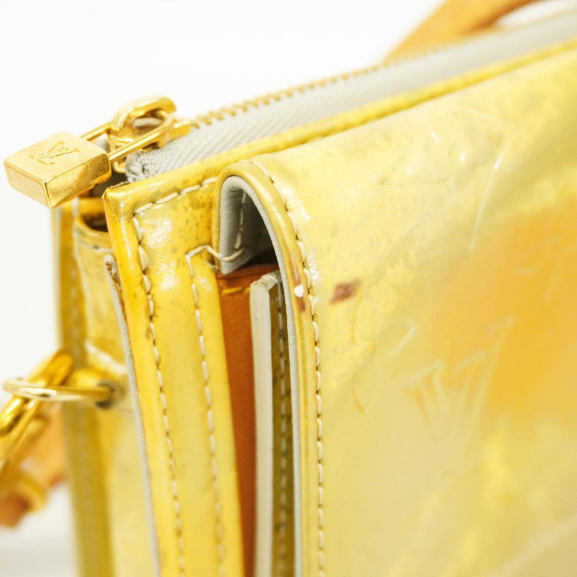 Louis Vuitton Shoulder Bag Vernis Motto M91030 Gris Ladies