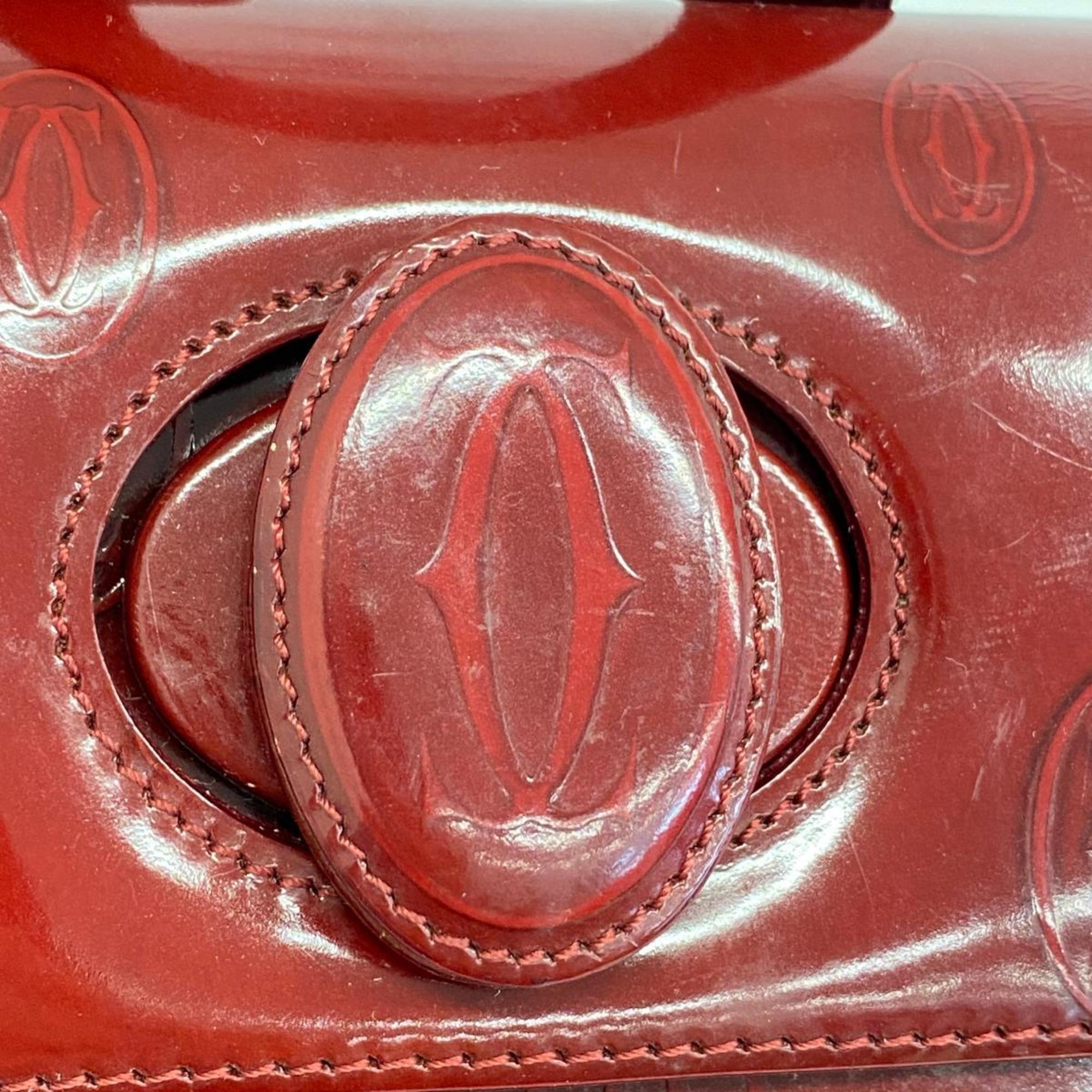 Cartier Backpack Happy Birthday Enamel Red Women's