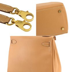 Hermes Kelly 28 2way hand shoulder bag, Cushvel Epsom, natural, inner stitching, 〇Z engraved, gold hardware,