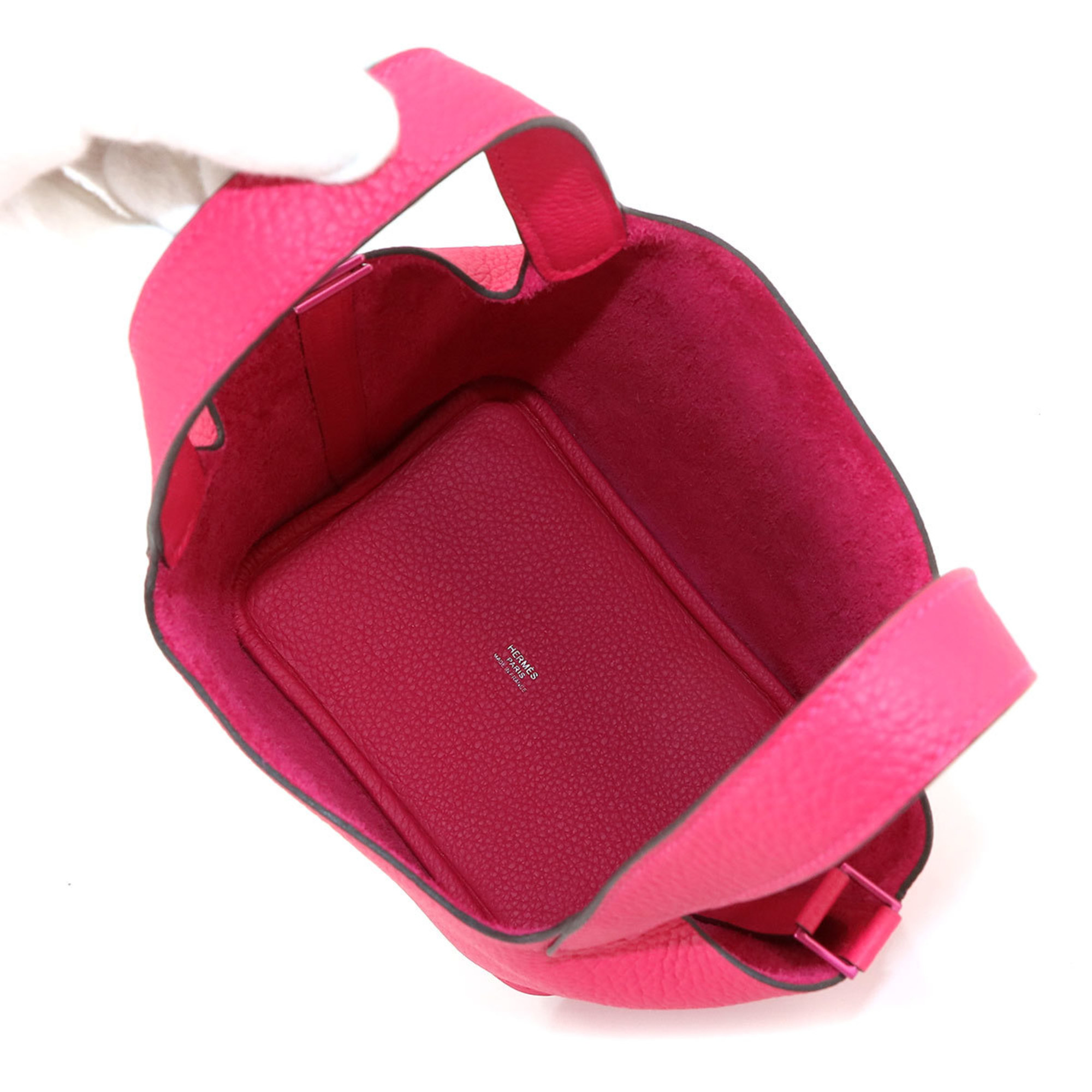 Hermes Picotin Lock PM Monochrome So Pink Handbag Taurillon Clemence B Stamp