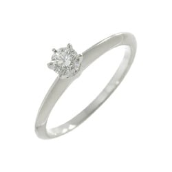 Tiffany & Co. Solitaire Diamond 0.24ct I/VS2/3EX Size 11.5 Ring Pt Platinum