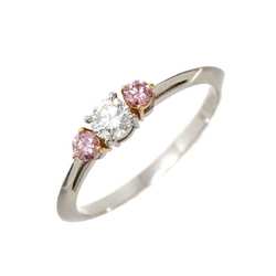 Tiffany & Co. Size 9 Ring Diamond Pink Pt K18 PG Gold 750 Platinum