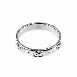 Gucci Icon #17 Ring, K18 WG White Gold 750, Ring