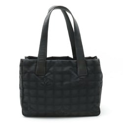 CHANEL New Travel Line Tote PM Bag Shoulder Nylon Leather Black A20457