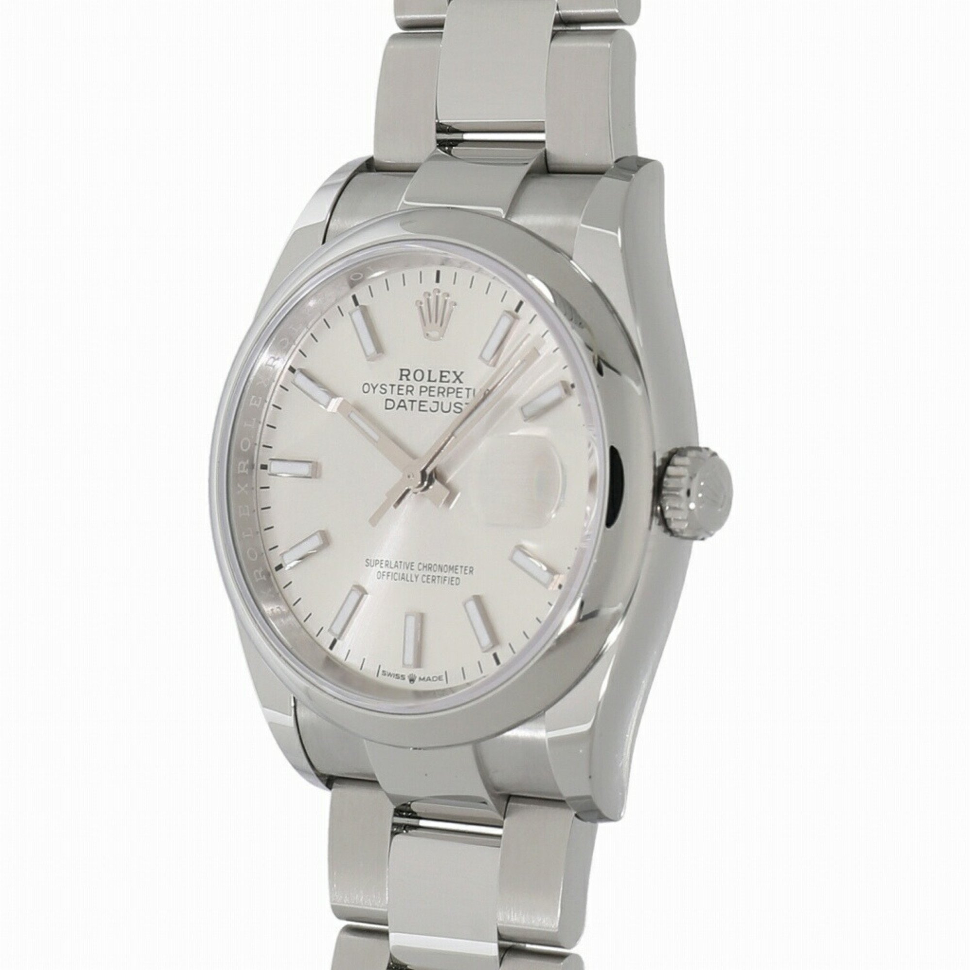 Rolex Datejust 36 126200 Silver Men's Watch