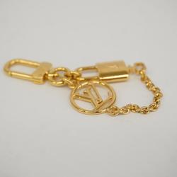 Louis Vuitton Keychain Micro Charm LV Padlock M01555 Gold Men's Women's