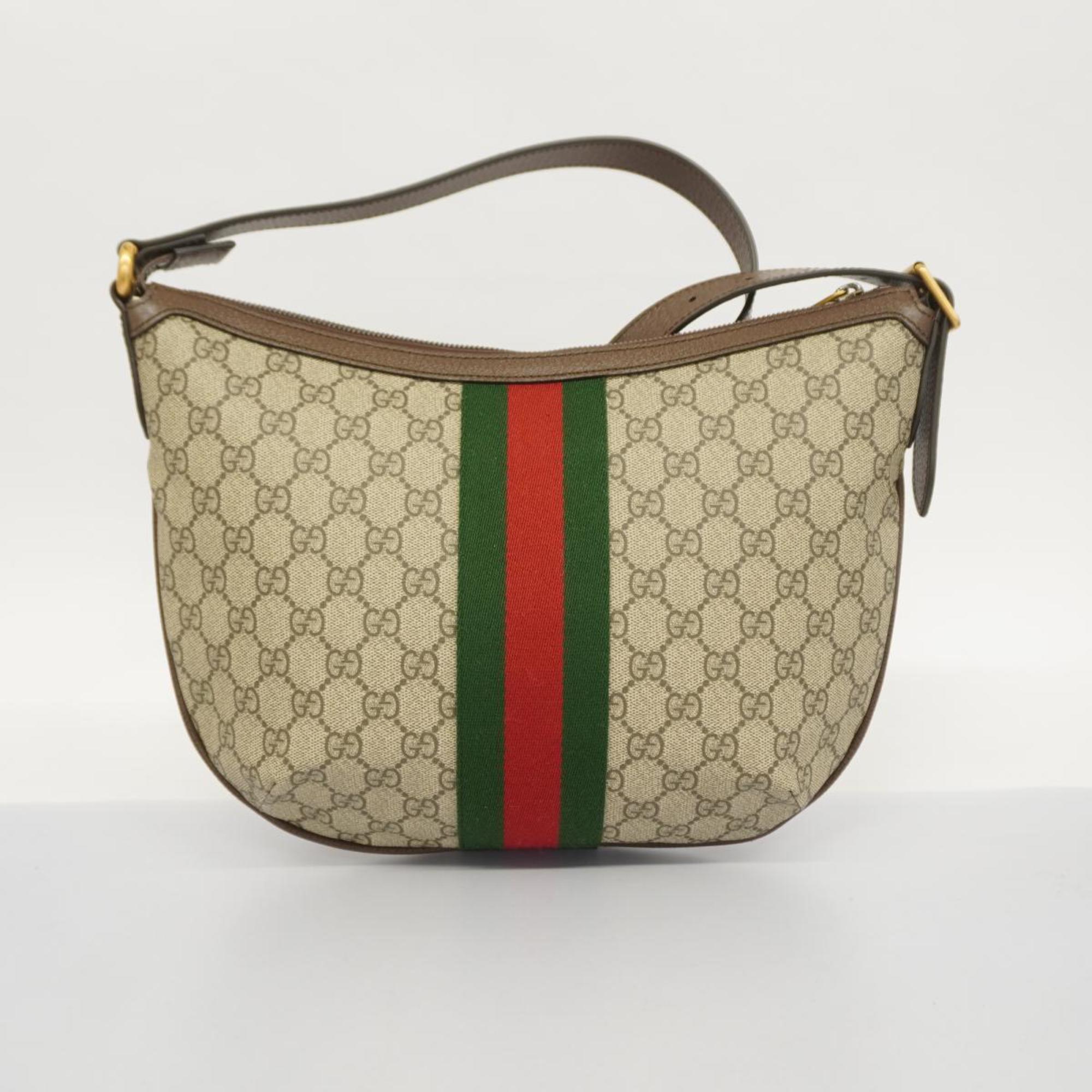 Gucci Shoulder Bag Ophidia 598125 Brown Women's