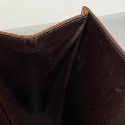 Salvatore Ferragamo Shoulder Bag Gancini Leather Brown Women's
