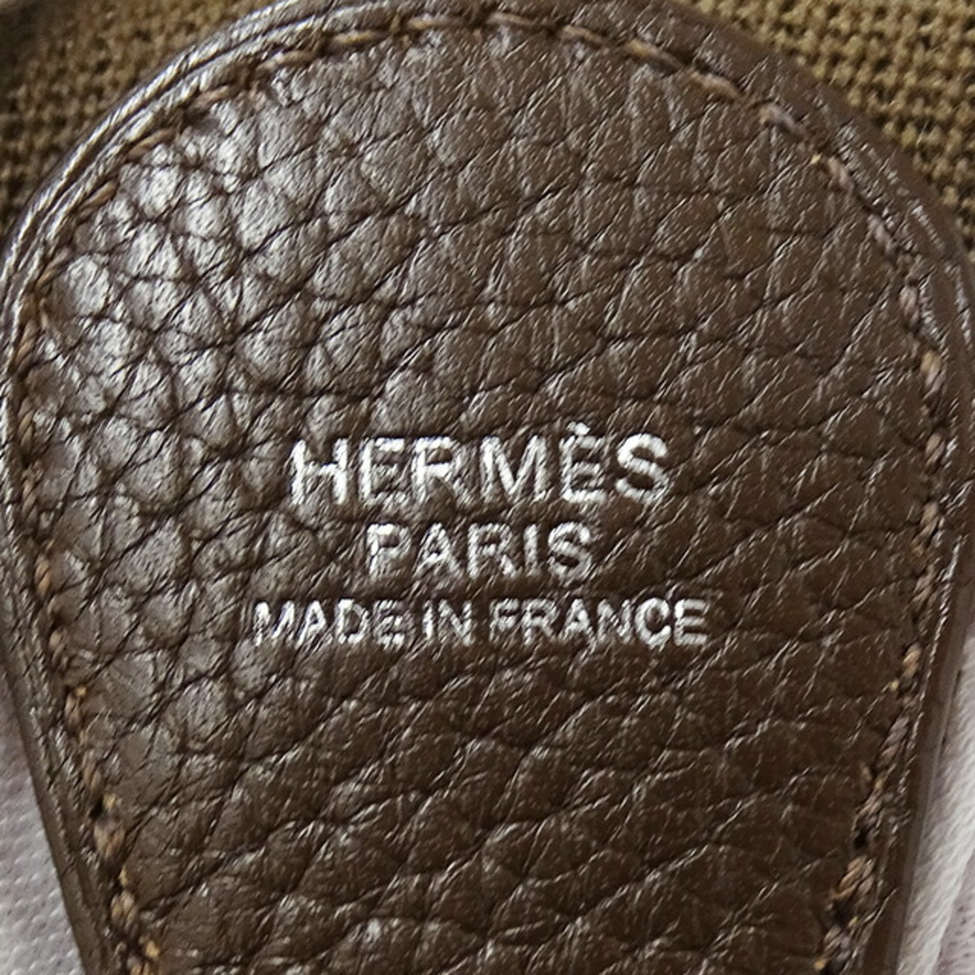 Hermes HERMES Bag Evelyn III Trois GM Women's Shoulder Taurillon Clemence Brown □P Engraved