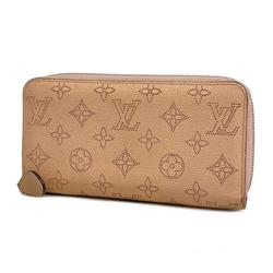 Louis Vuitton Long Wallet Mahina Zippy M61868 Magnolia Ladies