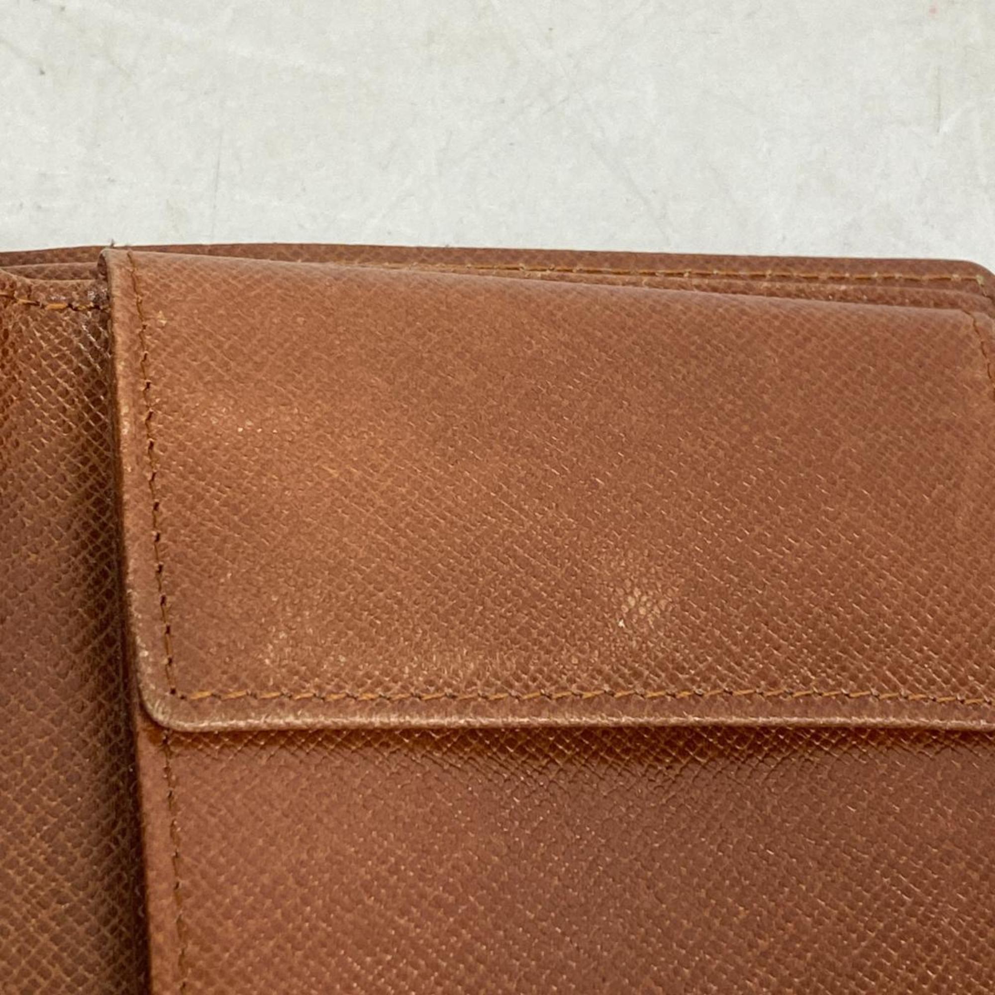 Louis Vuitton Wallet Monogram Porte Bier Carte Credit M61665 Brown Men's