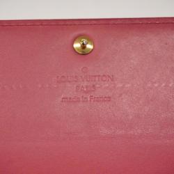 Louis Vuitton Long Wallet Vernis Portefeuille Sarah M9140F Framboise Ladies