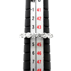 Tiffany & Co. Forever Half Diamond Ring, Size 4, Diamond, Width 3mm, Pt, Platinum, Ring