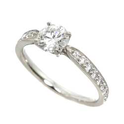 Tiffany & Co. Harmony Diamond 0.55ct G/VVS2/3EX Size 7 Ring Pt Platinum