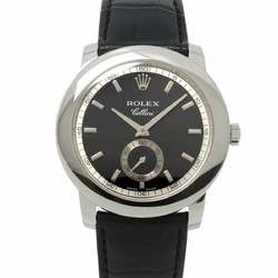 ROLEX Cellini 5241 D series Men's watch Black PT Platinum Hand-wound