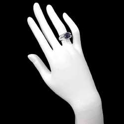 Tiffany & Co. Iolite Ring, size 10, K18 WG, white gold, 750