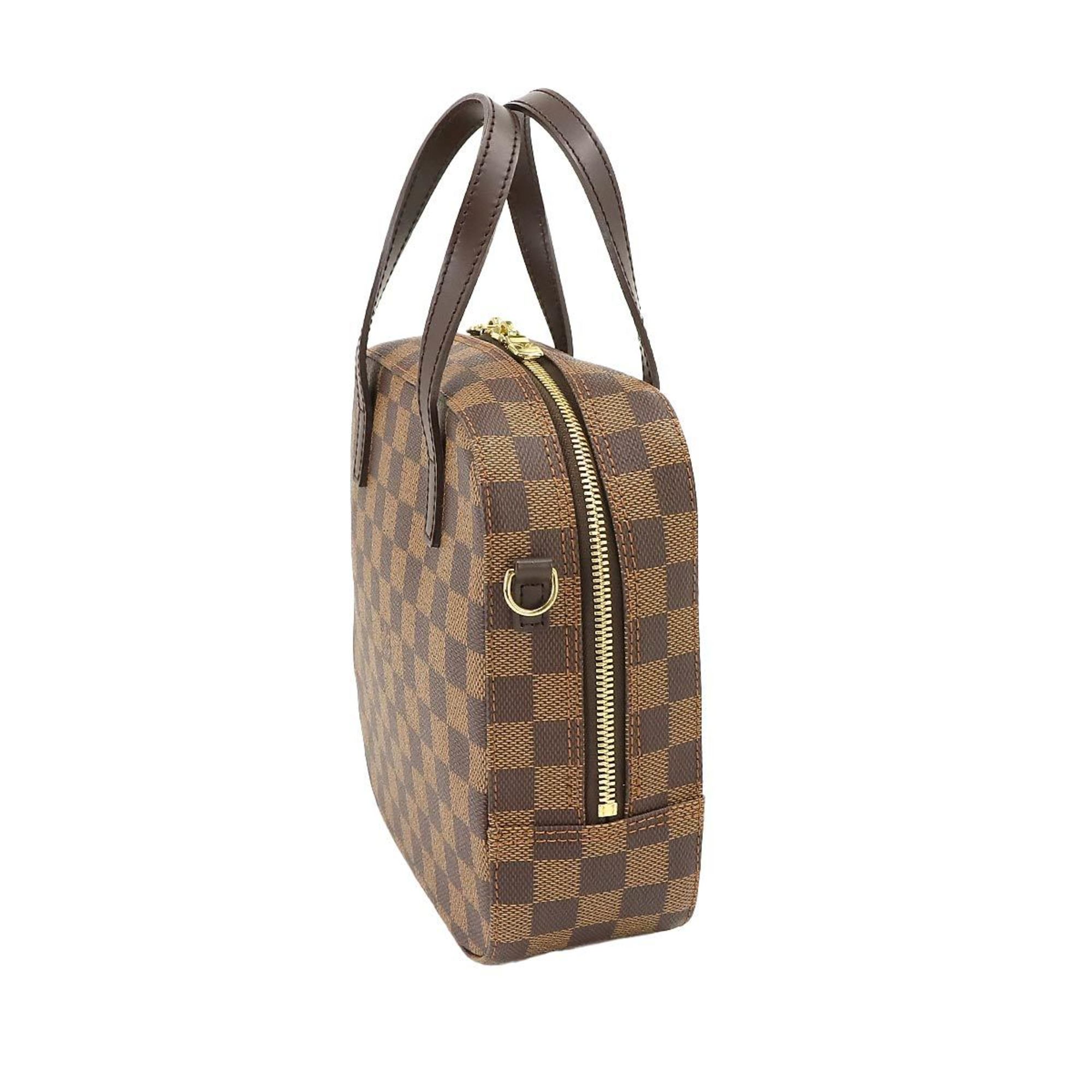 Louis Vuitton Damier Spontini SPO 2way Hand Shoulder Bag Ebene N48021