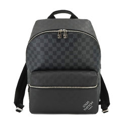 Louis Vuitton Damier Squared Discovery Backpack PM Rucksack Black Grey M40436 RFID