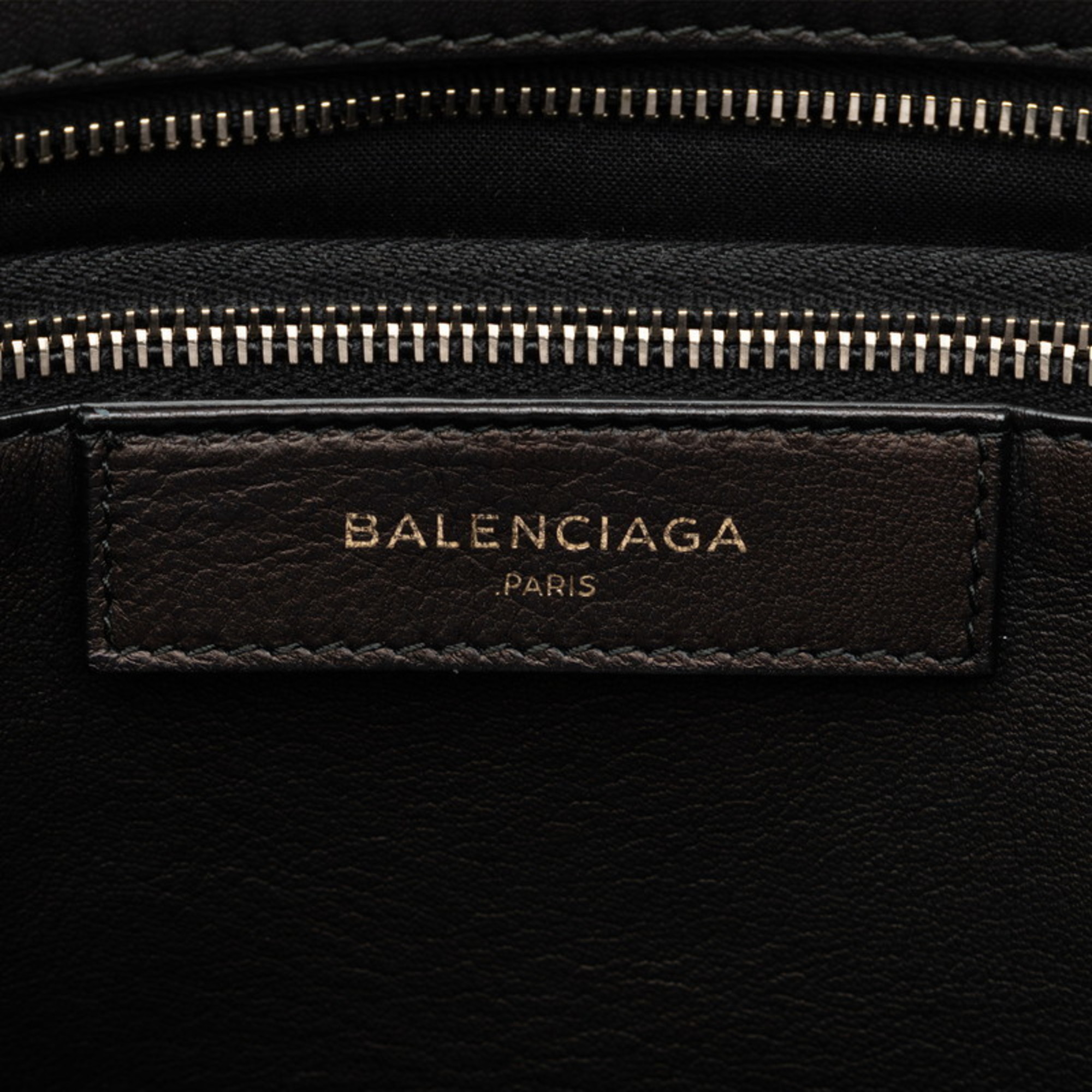 Balenciaga 443096 Women's Leather Shoulder Bag,Tote Bag Black