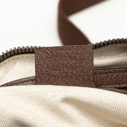 Gucci GG Supreme Ophidia Body Bag Waist Shoulder 574796 Beige Brown PVC Leather Women's GUCCI