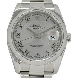 Rolex ROLEX Datejust 116200 M series watch men's automatic AT stainless steel SS silver Roman polished