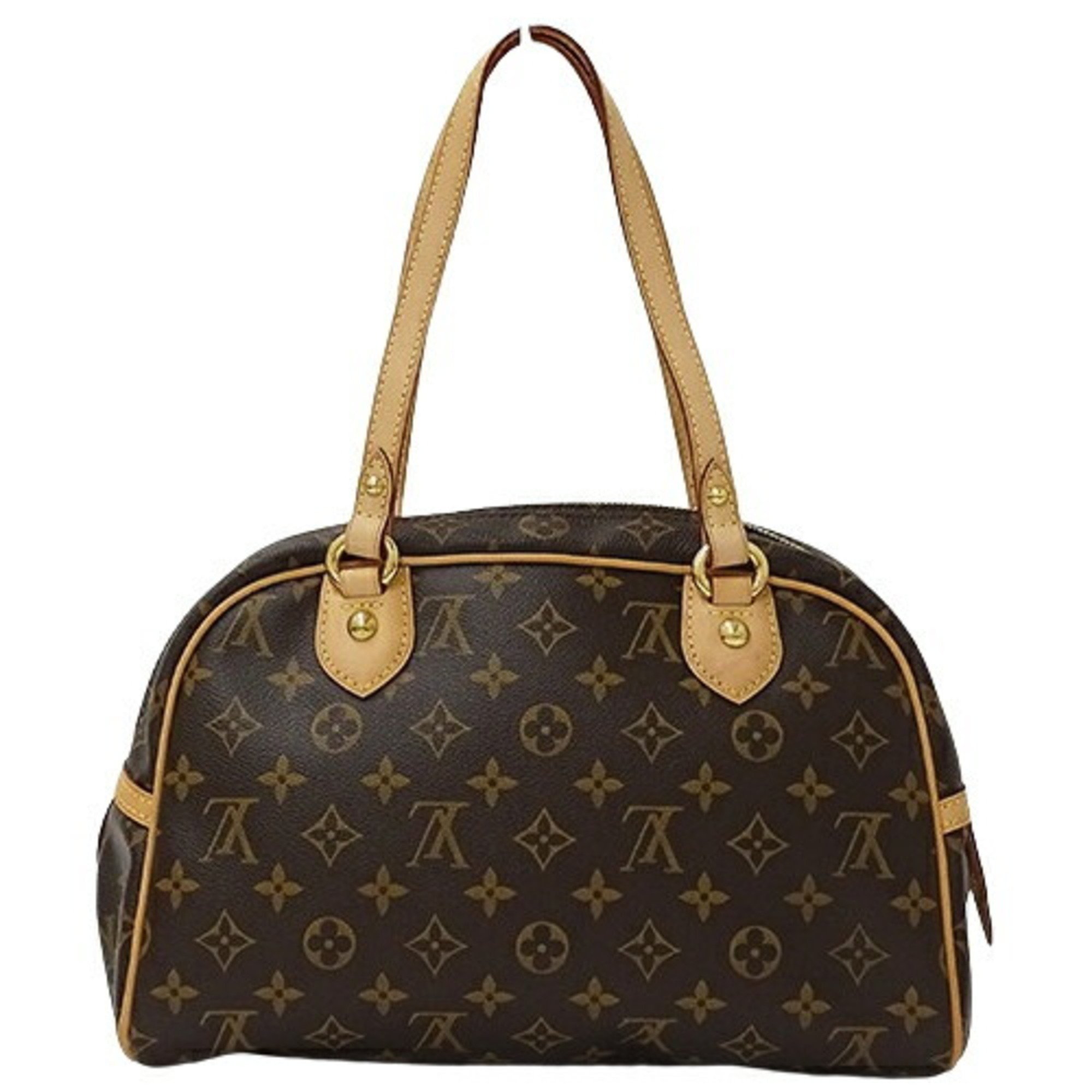 Louis Vuitton LOUIS VUITTON Bag Monogram Women's Handbag Montorgueil PM M95565 Brown